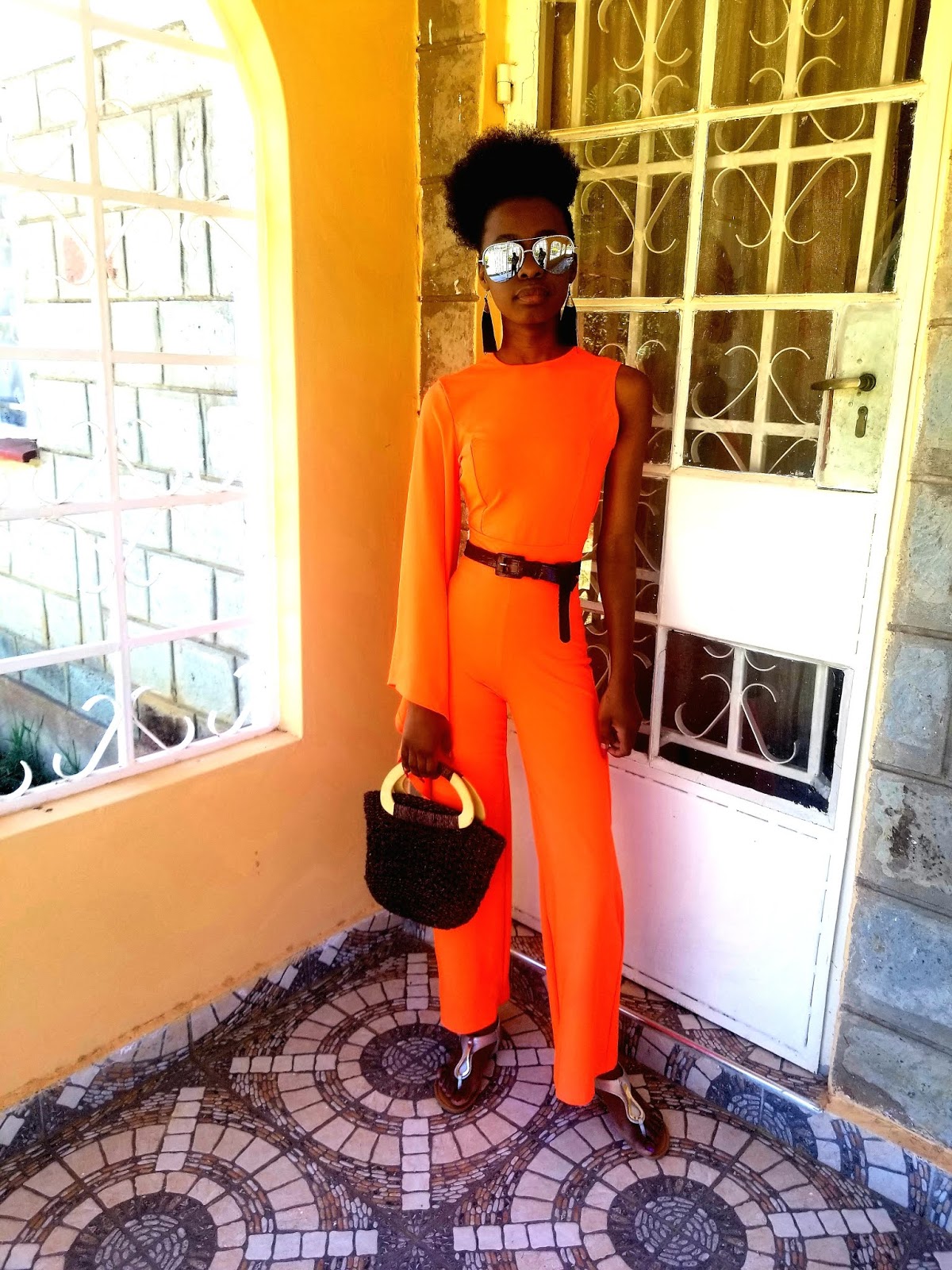 bright colored jumpsuits