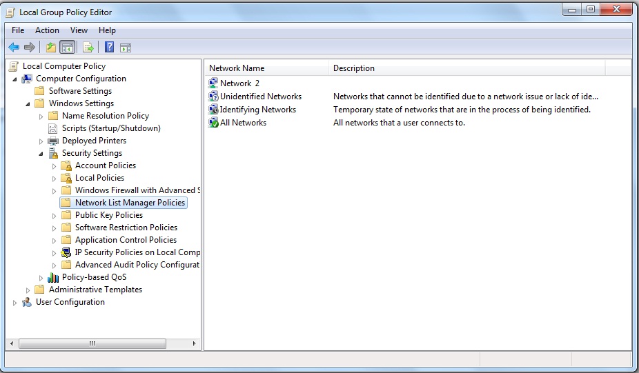 Cara Merubah Unidentified Network Menjadi Private/Public Network di