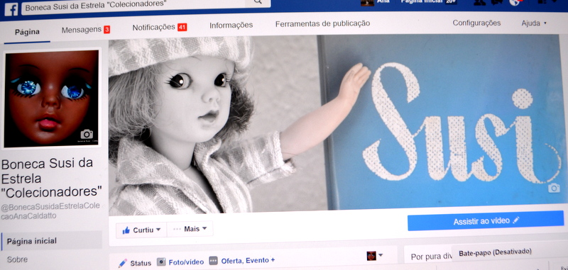 Visite nossa página de Colecionadores Boneca Susi no facebook