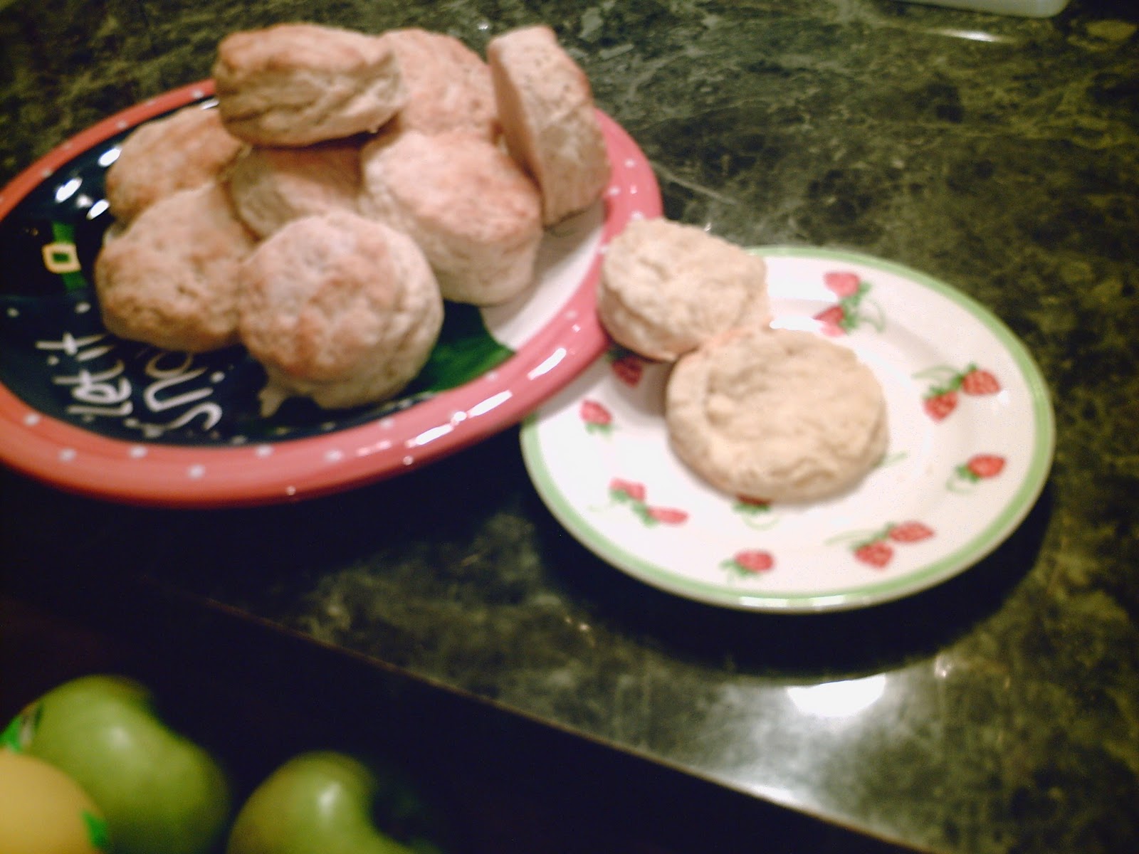 Berries and More Blue Ribbon Biscuits....