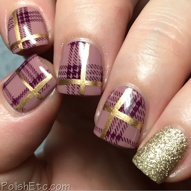 Plaid nails for the #31DC2017Weekly - McPolish