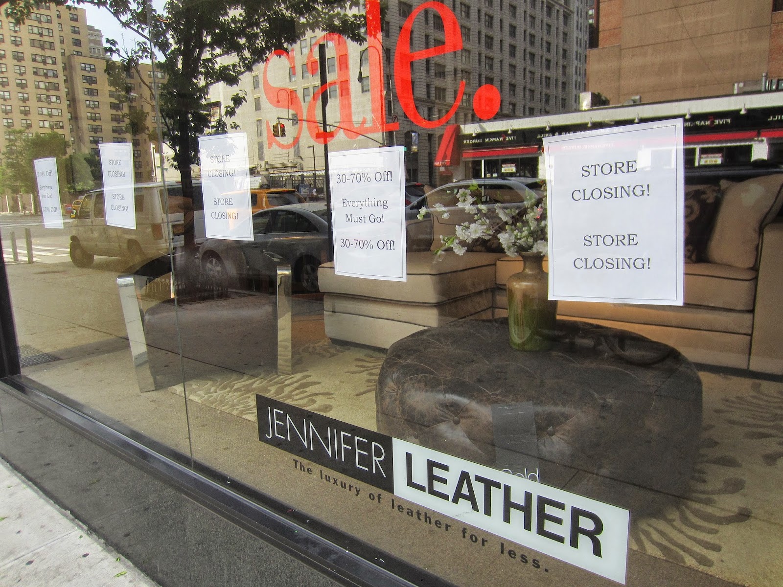 EV Grieve On the market Jennifer Convertibles closing on 3rd Avenue