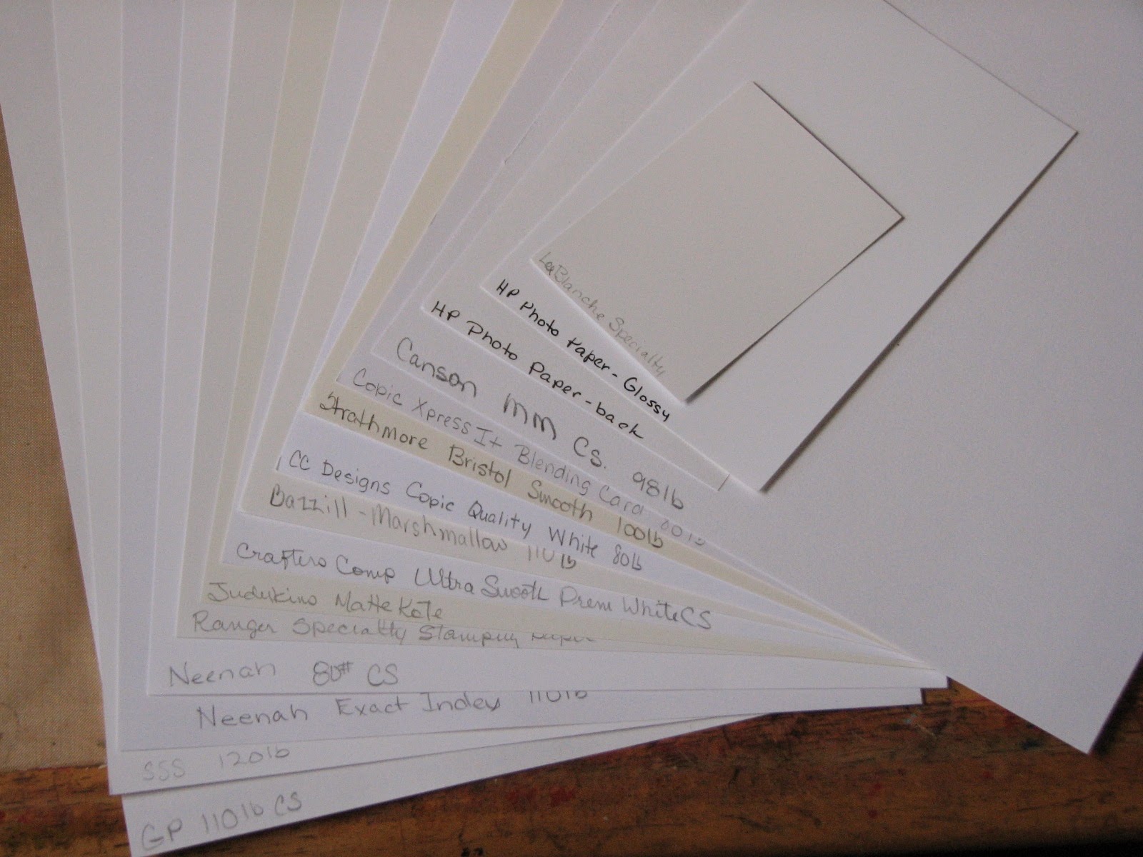 Ink Stains March 2014