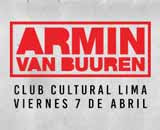 ARMIN VAN BUUREN. CLUB CULTURAL LIMA. 7 DE ABRIL 2017