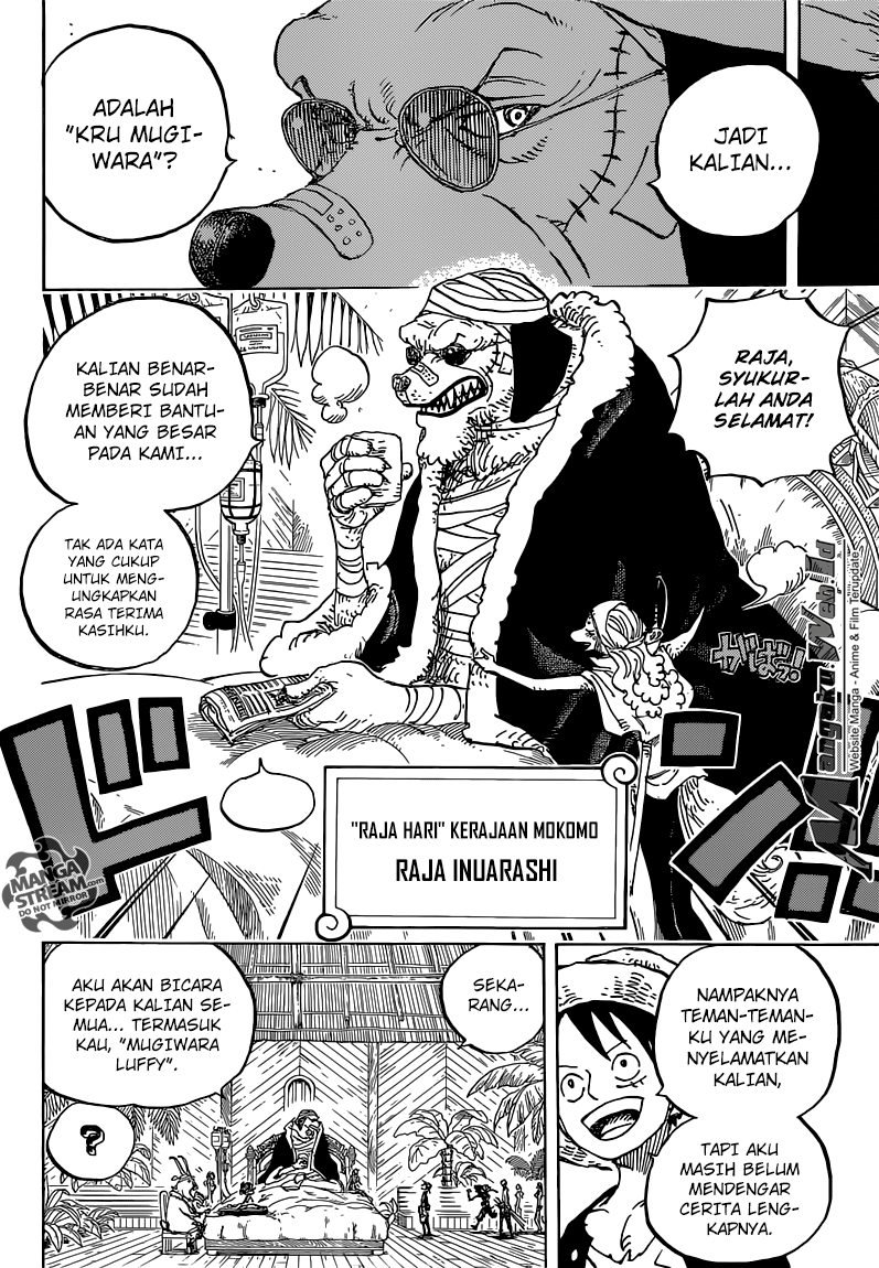 Komik - One Piece Chapter 808 Raja Inuarashi - Baca Manga ...