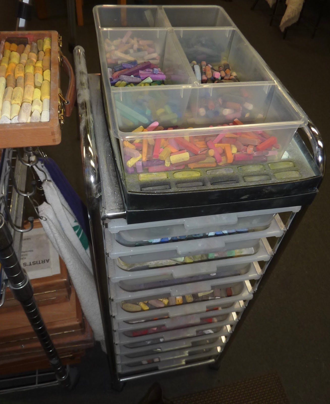 Painting My World How To Clean and Organize Pastels