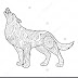 HD Wolf Coloring Pages For Adults Library