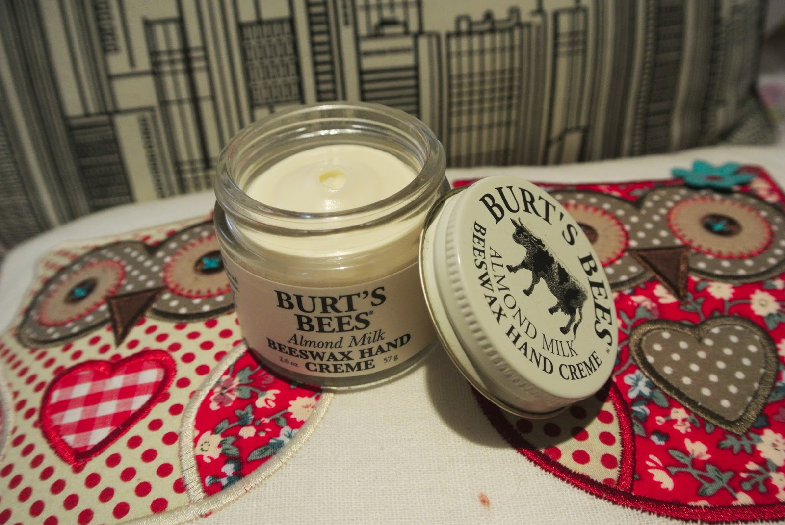 Rachel Ward Burt's Bees Almond Milk Beeswax Hand Cream