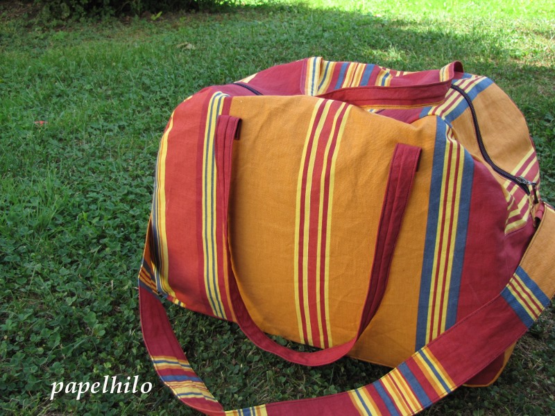 Patron couture sac yoga