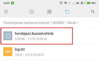 Cara Menginstall Mod Permaianan BUSSID Terbaru di Android