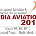India Aviation 2016 Tickets Online Booking Hyderabad