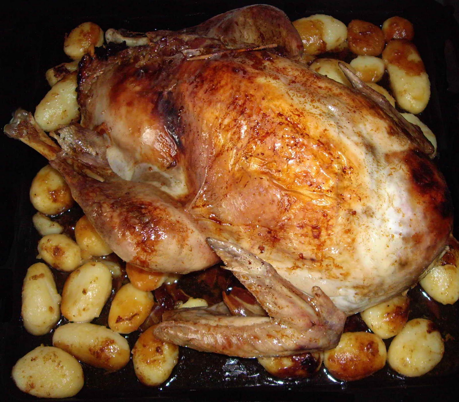 Siba-Rita: Pavo de navidad relleno / Stuffed Christmas turkey