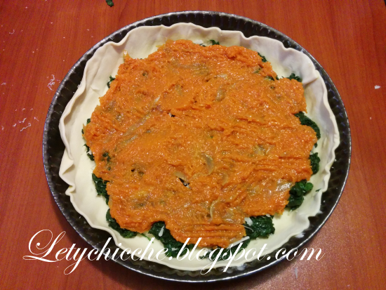 Quichè con zucca e spinaci - Letychicche