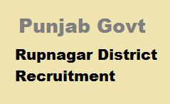 Rupnagar District Recruitment 2017