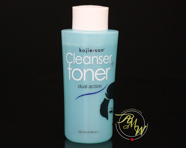A photo of Kojie San Cleaner + Toner dual action 
