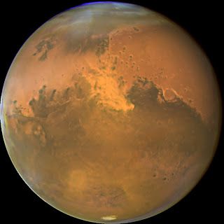 Planeta Marte na Foto da Nasa
