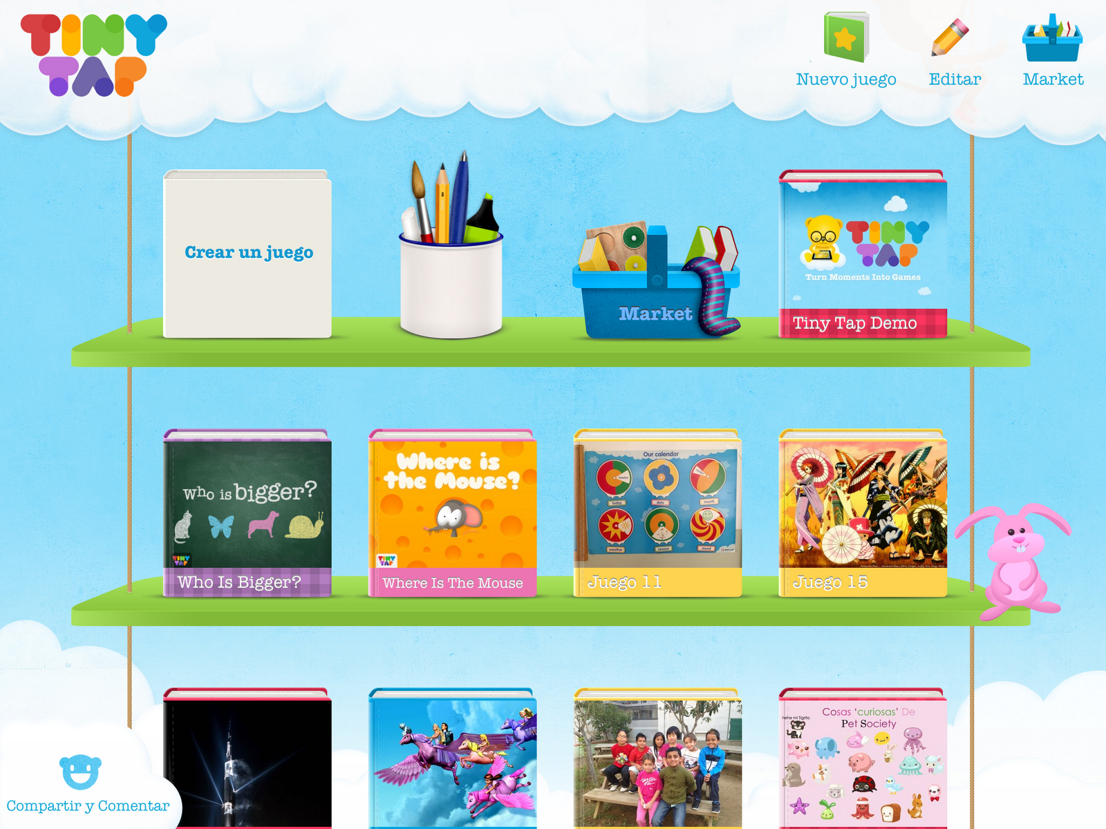 iPads y Autismo: app: TinyTap