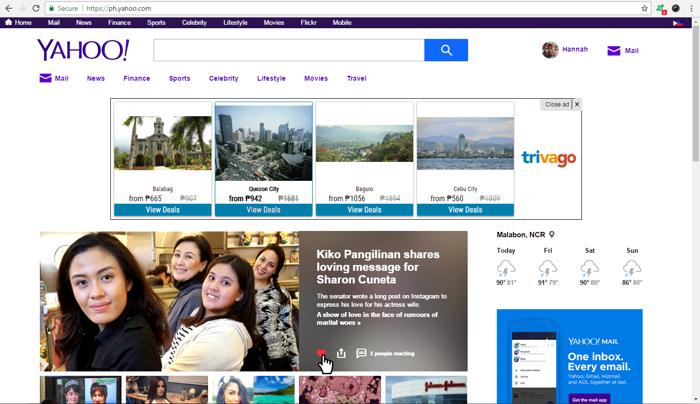 Yahoo Philippines Homepage Gets a New Look! Wazzup Pilipinas News and
