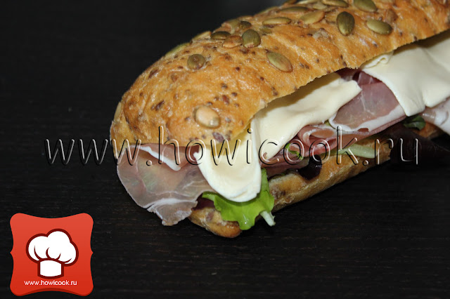рецепт вкусного сендвича