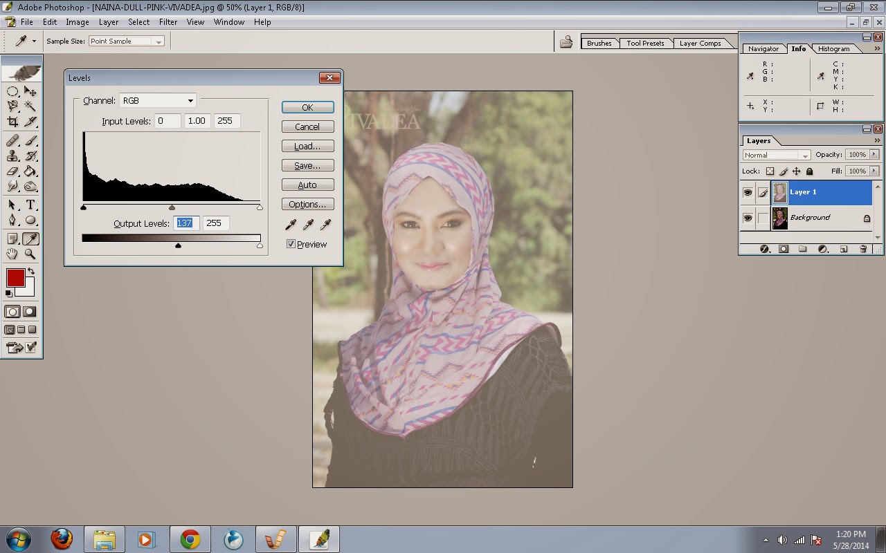 ADDING WATERMARK ON YOUR PICTURE USING PHOTOSHOP PART 1 4