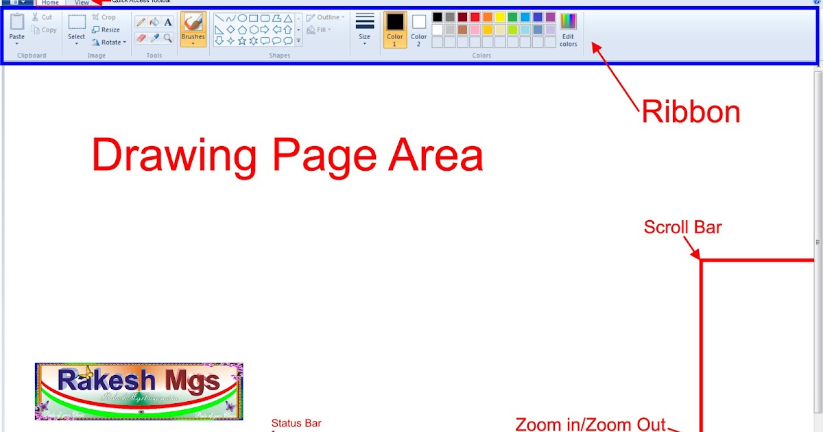 Ms paint Full Hindi Notes Download Free PDF एम एस पेंट कम्पलीट हिंदी
