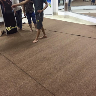 Thảm nhựa văn phòng chống trơn