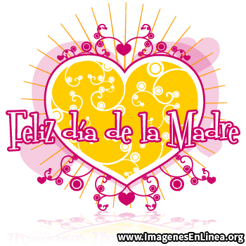 Diseño de Corazones para el día de la madre