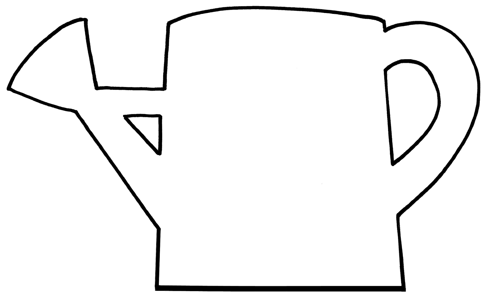 Watering Can Template