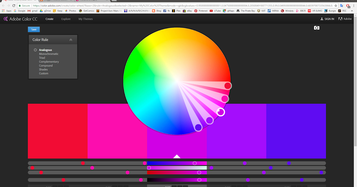 Adobe Color Wheel