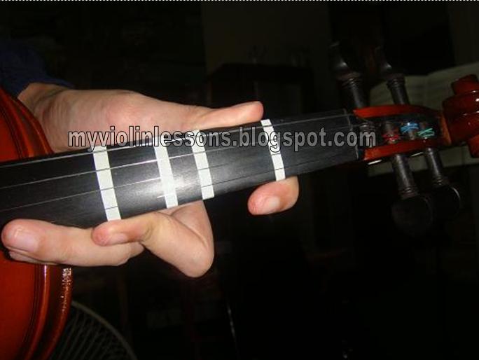 My Violin Lessons Putting Tapes on Your Violin Is it for You?