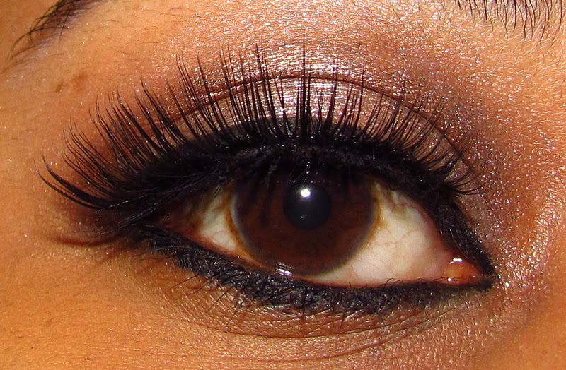 Indian Beauty Central Eye makeup look using KKCenter HK ES Natural