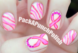 cancer breast nail awareness month packapunchpolish