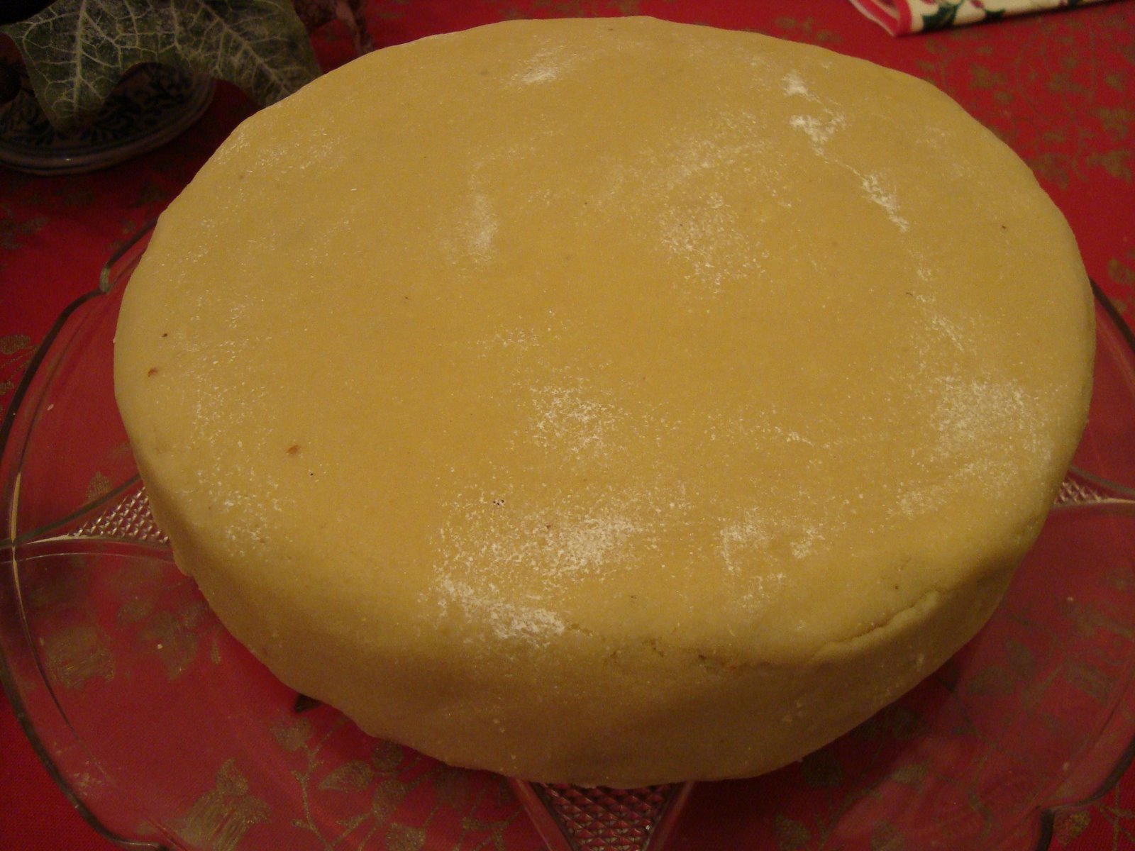 Wendy's Culinary Delights ALMOND ICING FOR THE CHRISTMAS CAKE