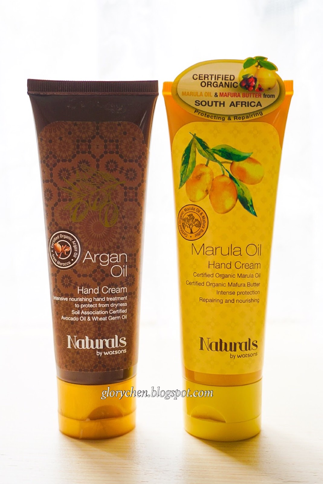 Naturals by Watsons Argan Oil and Marula Oil Hand Cream 60ml Glory Chen