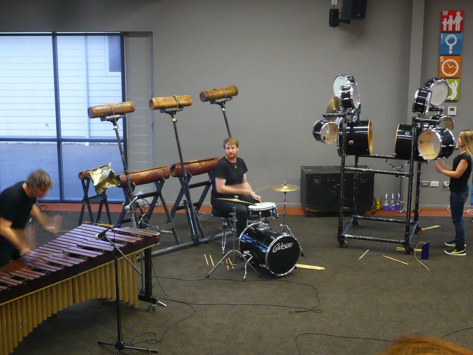 Room 1 Templeton Primary School 2015 Strike Percussion