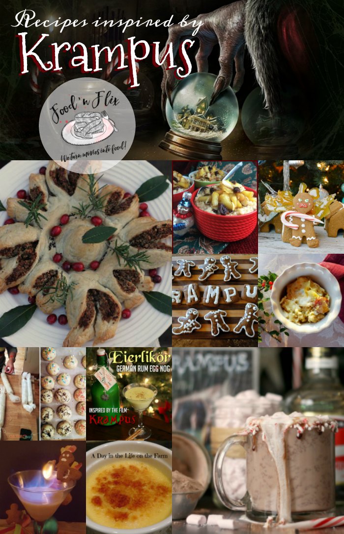 Recipes inspired by the movie Krampus | #FoodnFlix