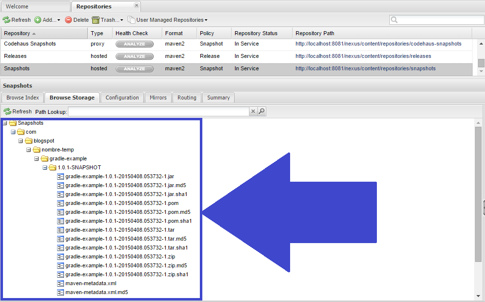 Nombre Temporal Gradle Versionamiento Automático