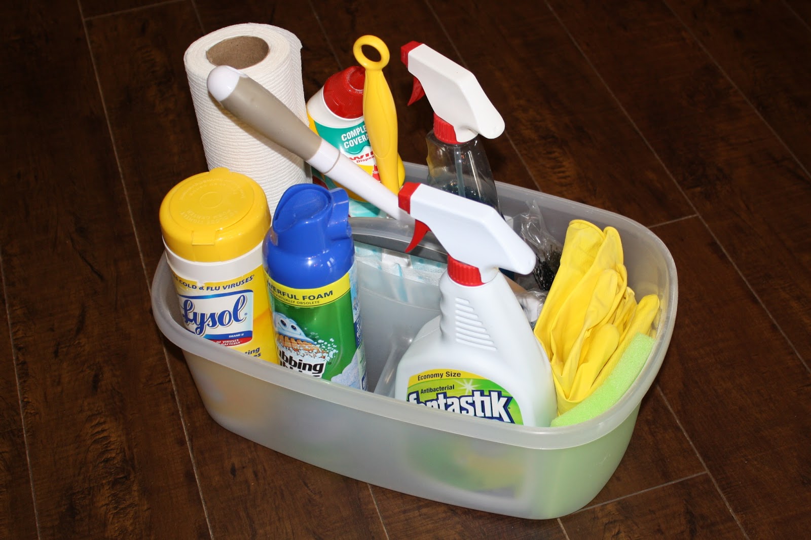 I'd Rather Be Couponing Cleaning Up Week 2 Stock a Cleaning Caddy