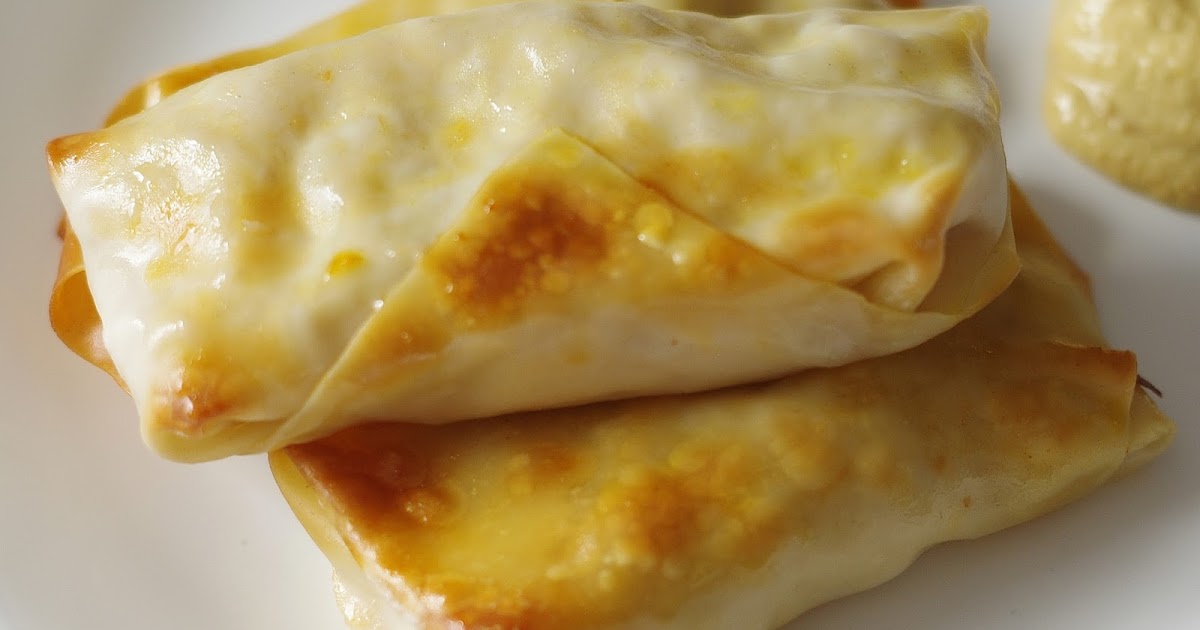 Sage Trifle Baked Pork and Sauerkraut Egg Rolls