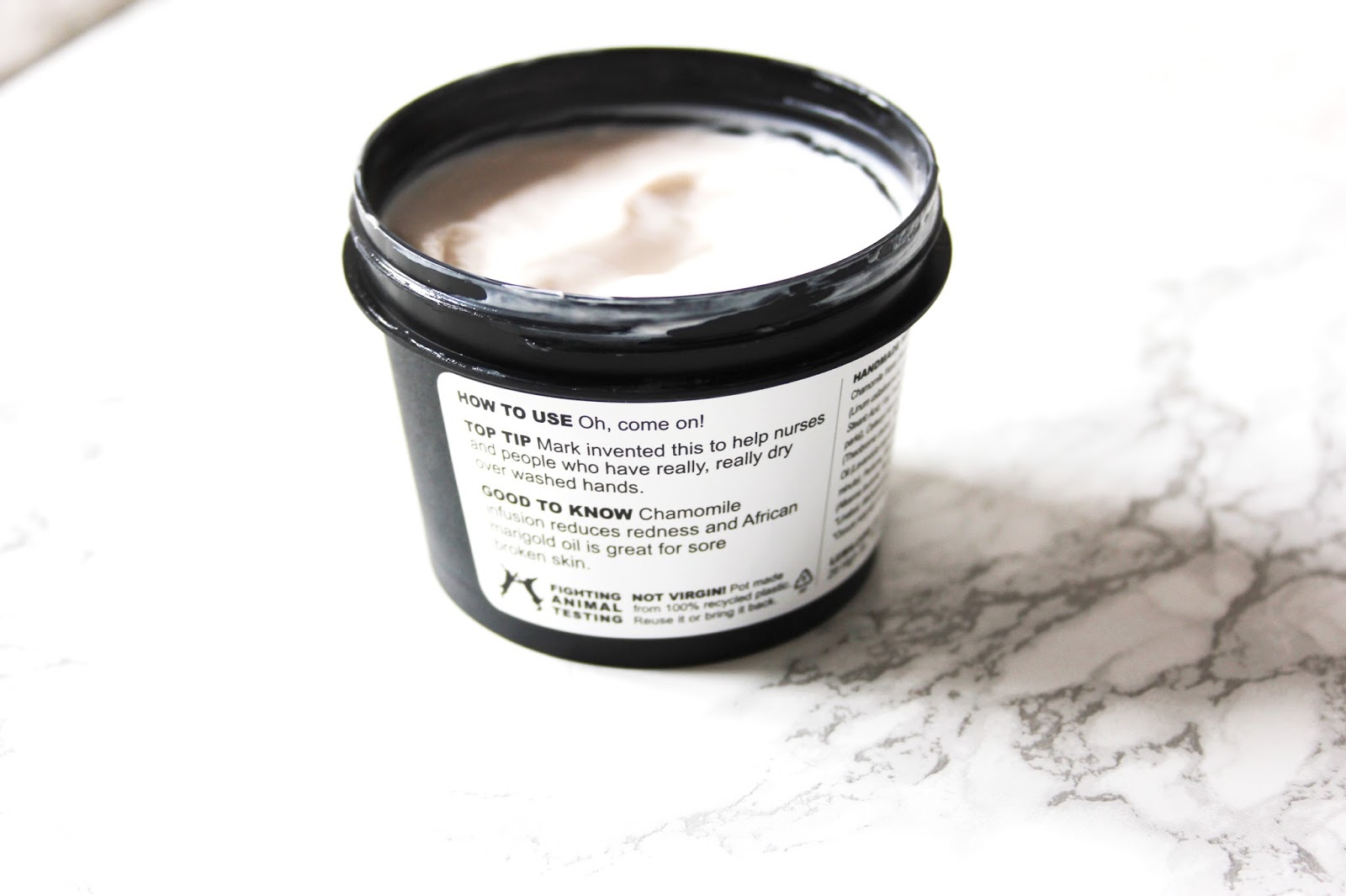 The best hand cream for winter LUSH Helping Hands hand cream