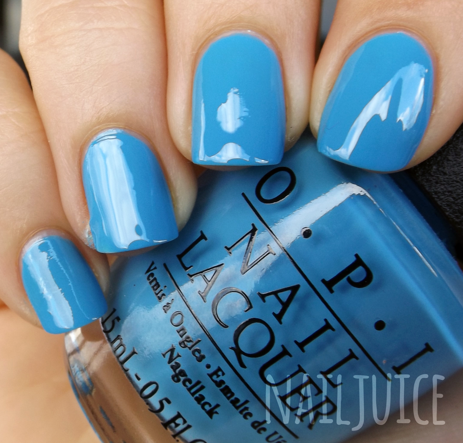 Nail Juice: OPI No Room For The Blues