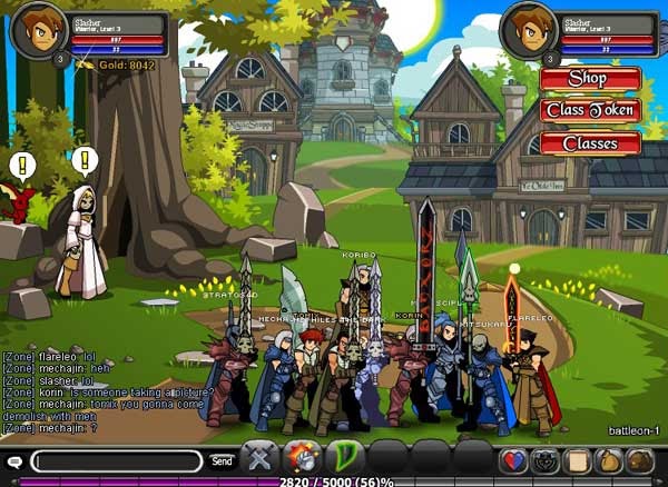 Adventure Quest Worlds ~ Jocuri MMO Browser Based