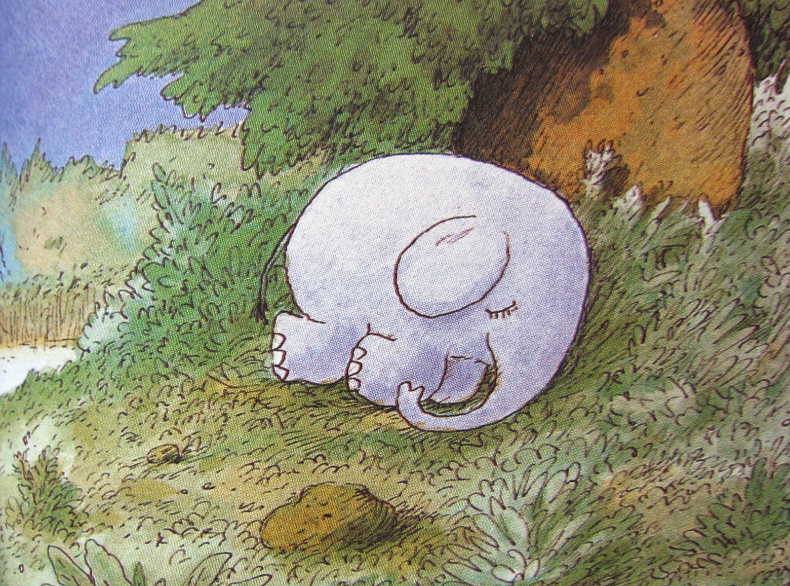 Schleifenband und Zuckerguss: Und wieder ein Babygeschenk ... Elefant ...