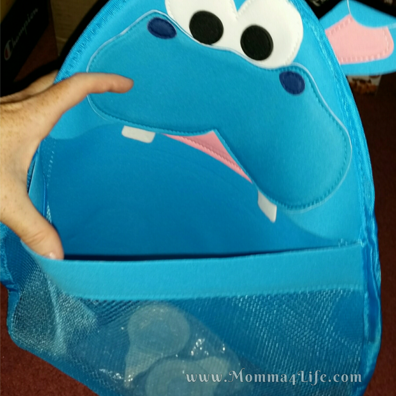 Hurley Hippo Bath Toy Organizer Review - Momma4Life