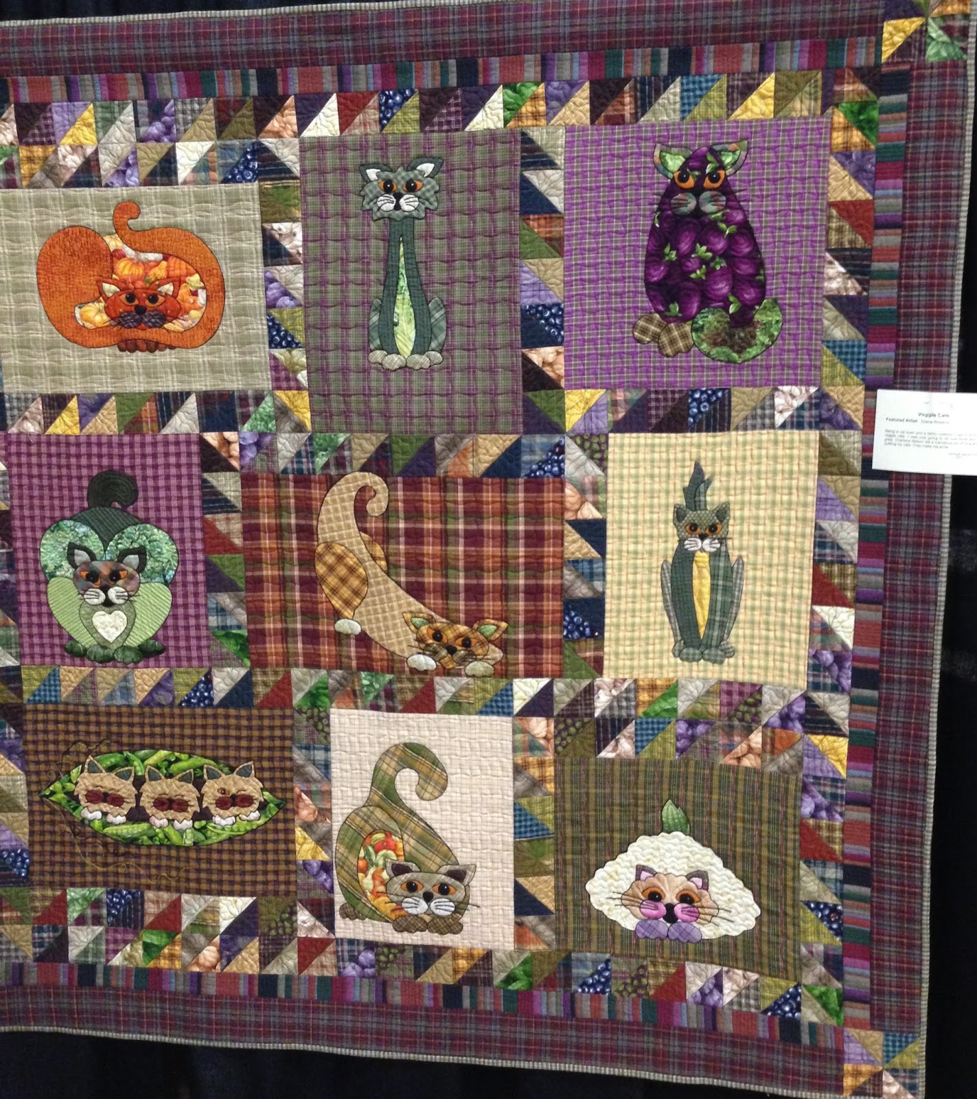 Sew'n Wild Oaks Quilting Blog Wine Coutry Quilt Show