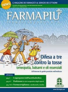 FarmaPiù. Farmacie associate 2012-01 - Febbario 2012 | TRUE PDF | Quadrimestrale | Farmacia
Il magazine dei farmacisti a servizio dei cittadini.