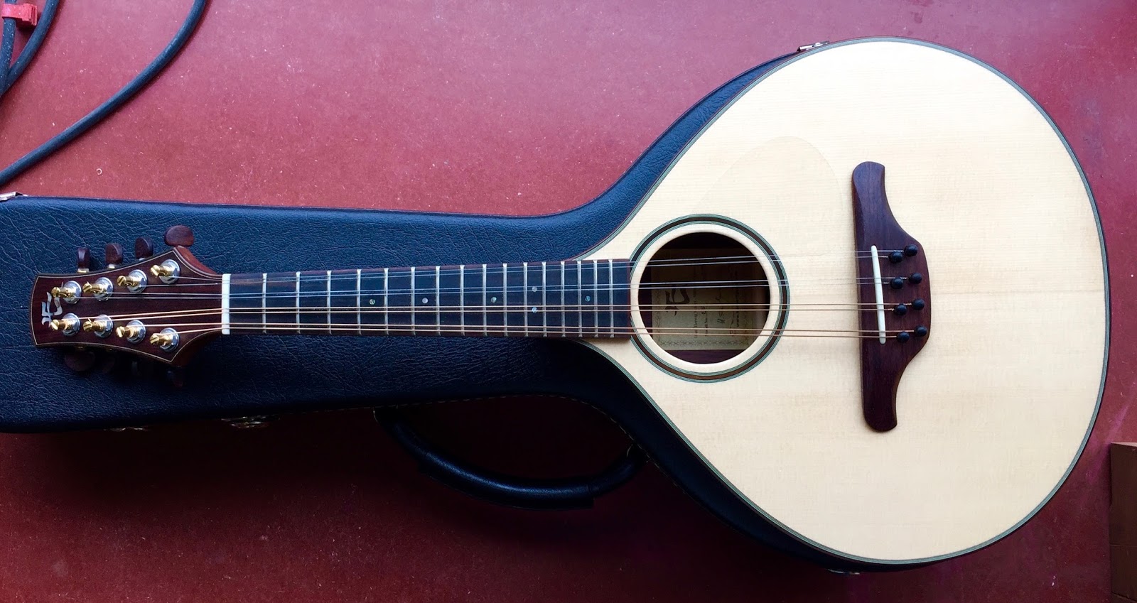 Irish Bouzouki Hans Eckert Luthier, Mühltal, Germany near Frankfurt