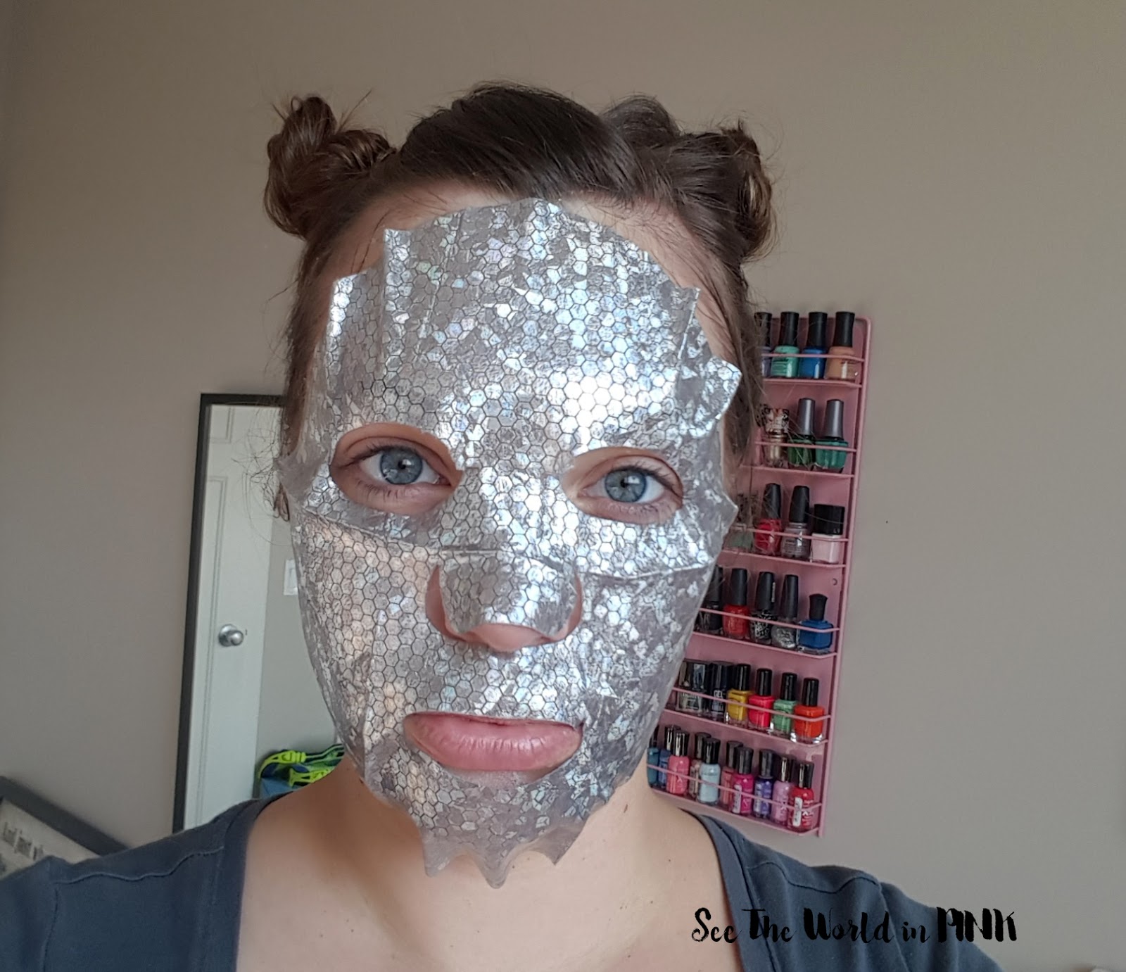Mask Wednesday - A'pieu Silk Blanket Mask Silver Cocorico Edition Review 