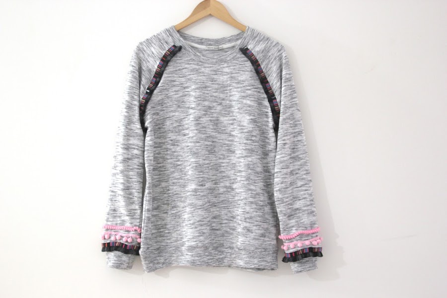 DIY ropa sudadera etnica