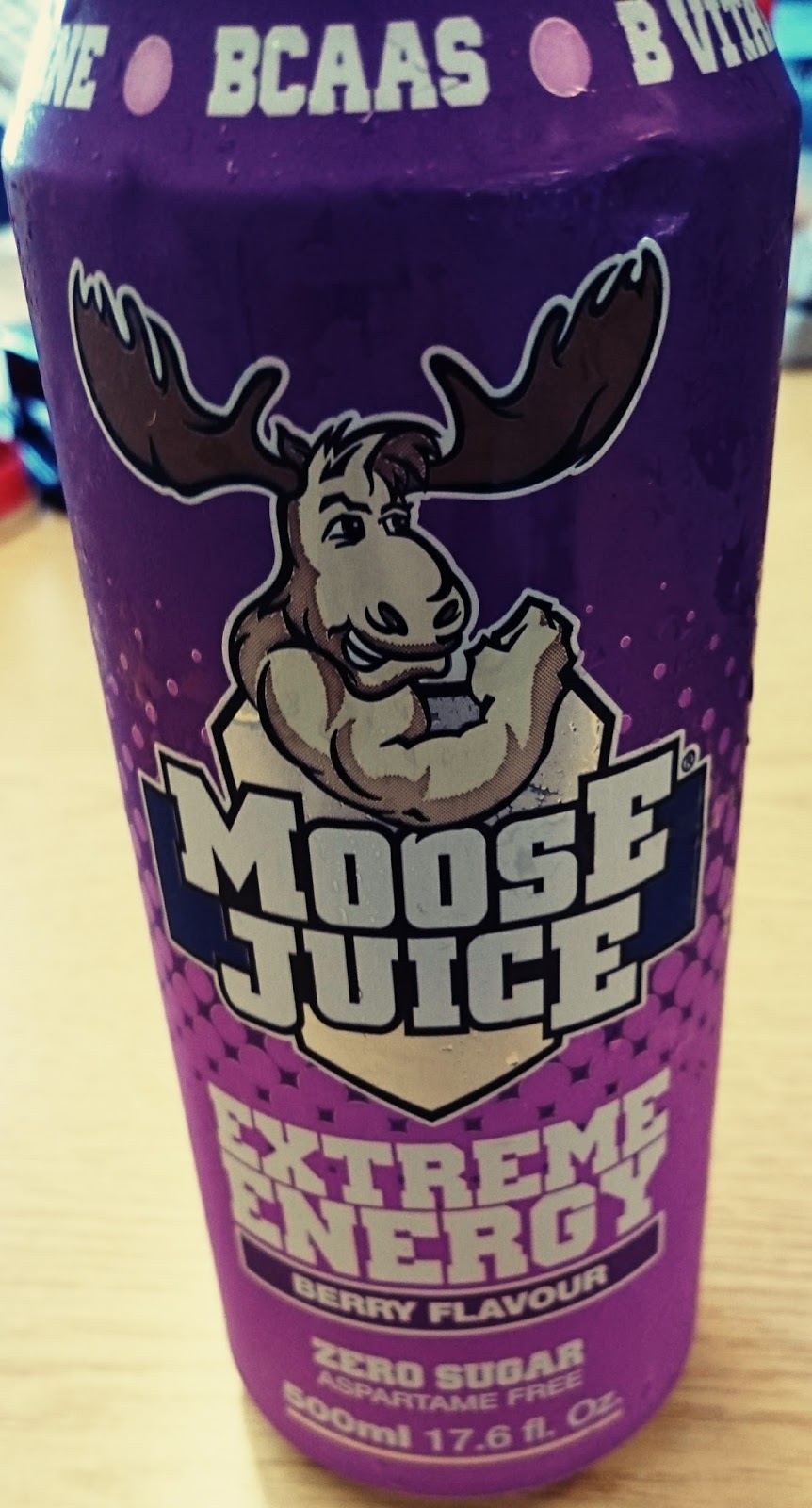 Red Eye Review Moose Juice Extreme Energy Berry Flavour A Slice